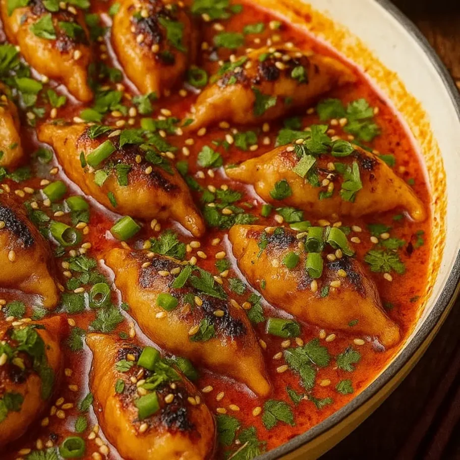 Dumpling in a plate Dumpling in a plate