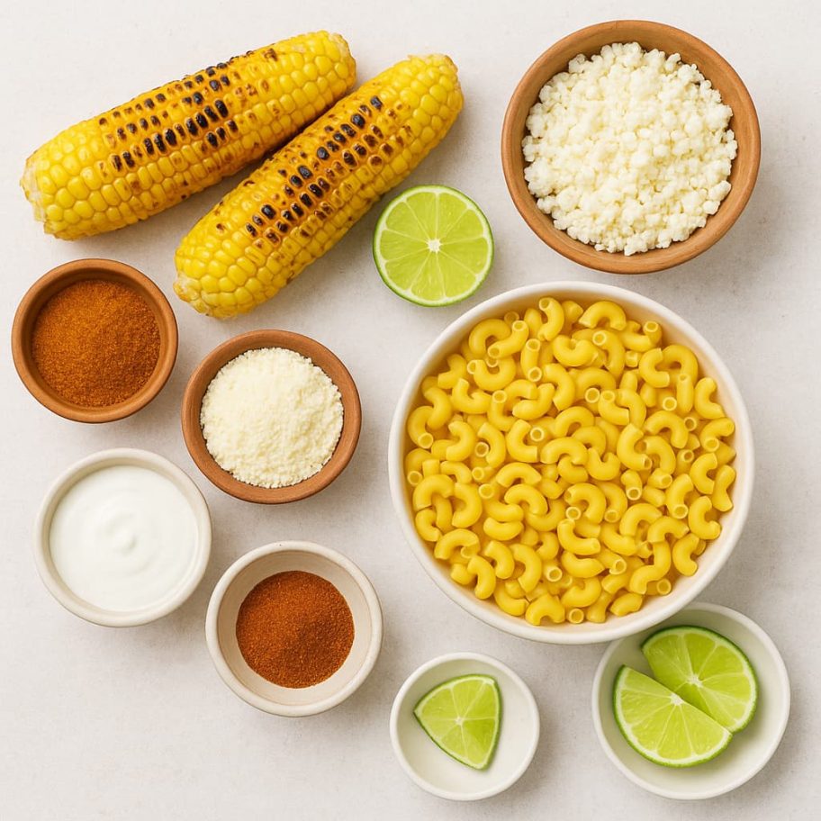 Elote Pasta Ingredients Elote Pasta Ingredients